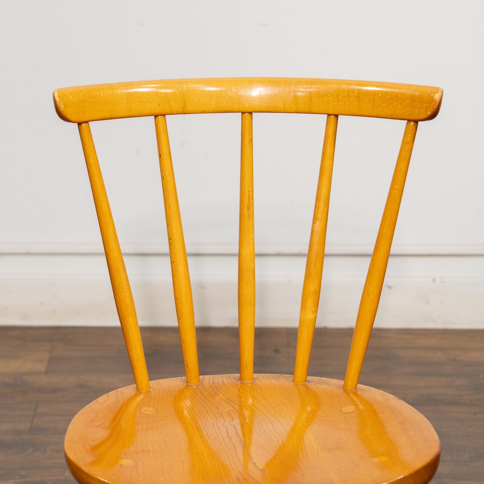 英国【ERCOL アーコール】オールドタイプのファンバックチェア レア