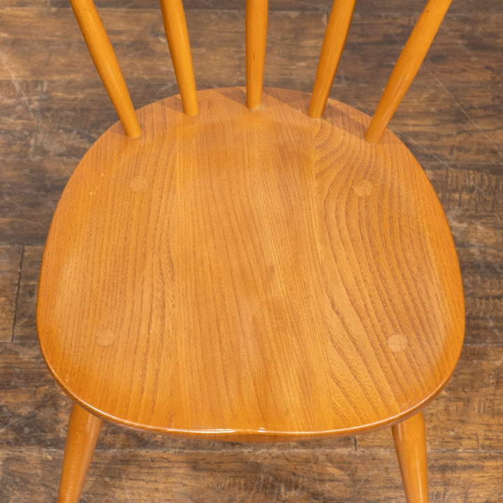 英国【ERCOL アーコール】オールドタイプのファンバックチェア レアモデル No.333 Windsor ウインザー /25G-4