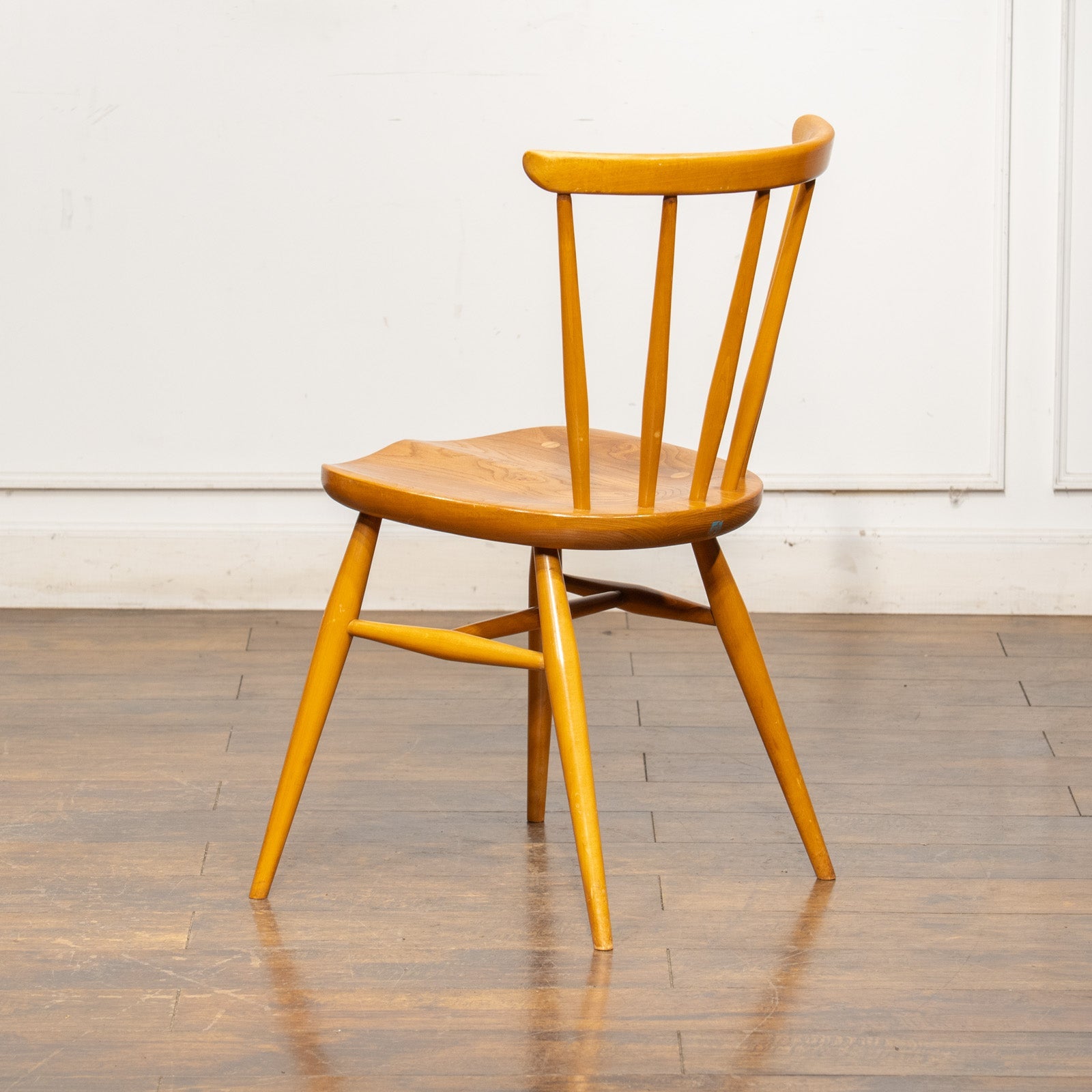 英国【ERCOL アーコール】オールドタイプのファンバックチェア レア