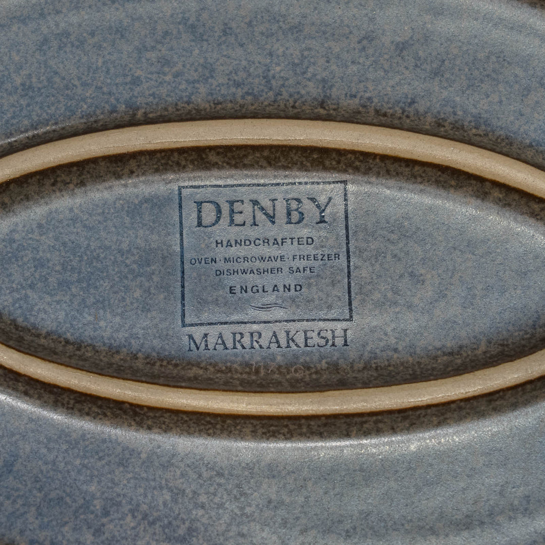 【DENBY デンビー Marrakesh マラケシュ】オーバルディッシュ L /25G