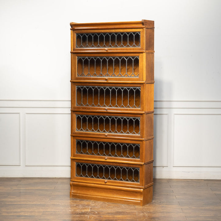 独立した棚を用途に応じてカスタマイズできる オーク スタッキングブックケース /25G