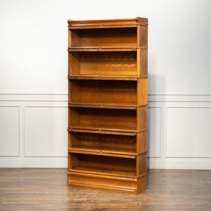 独立した棚を用途に応じてカスタマイズできる オーク スタッキングブックケース /25G