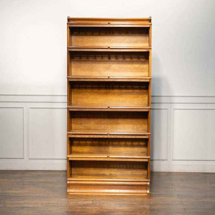 独立した棚を用途に応じてカスタマイズできる オーク スタッキングブックケース /25G