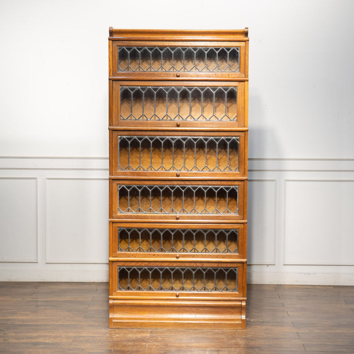 独立した棚を用途に応じてカスタマイズできる オーク スタッキングブックケース /25G