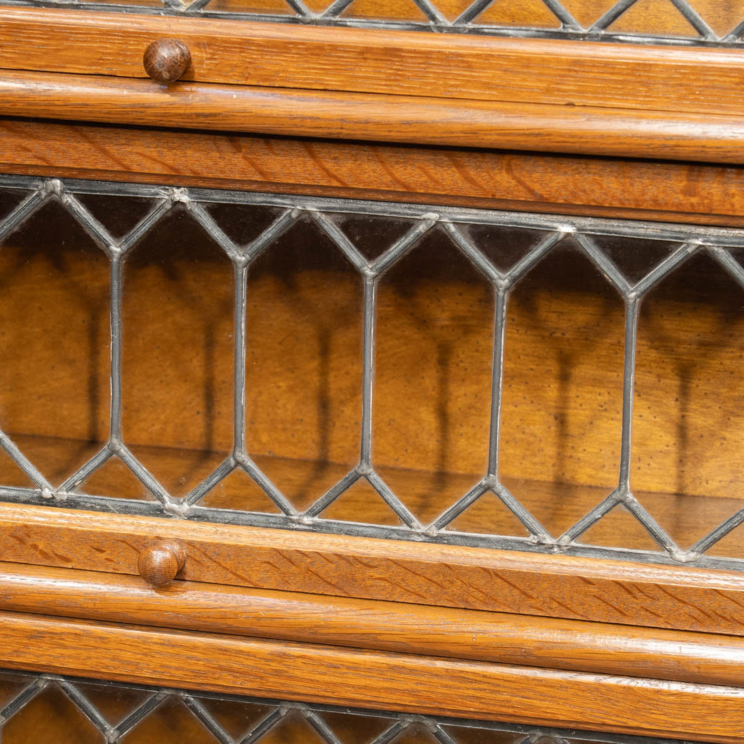 独立した棚を用途に応じてカスタマイズできる オーク スタッキングブックケース /25G