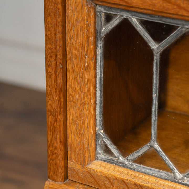 独立した棚を用途に応じてカスタマイズできる オーク スタッキングブックケース /25G