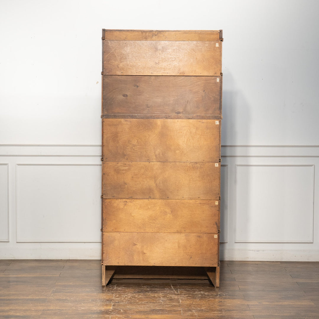 独立した棚を用途に応じてカスタマイズできる オーク スタッキングブックケース /25G