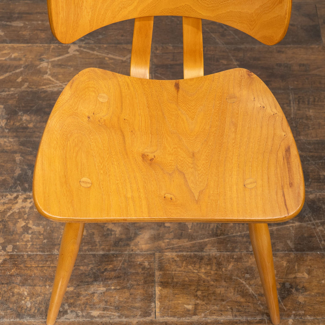 英国【ERCOL アーコール】蝶の羽を思わせる背もたれが特徴 レアモデル バタフライチェア /25G-1