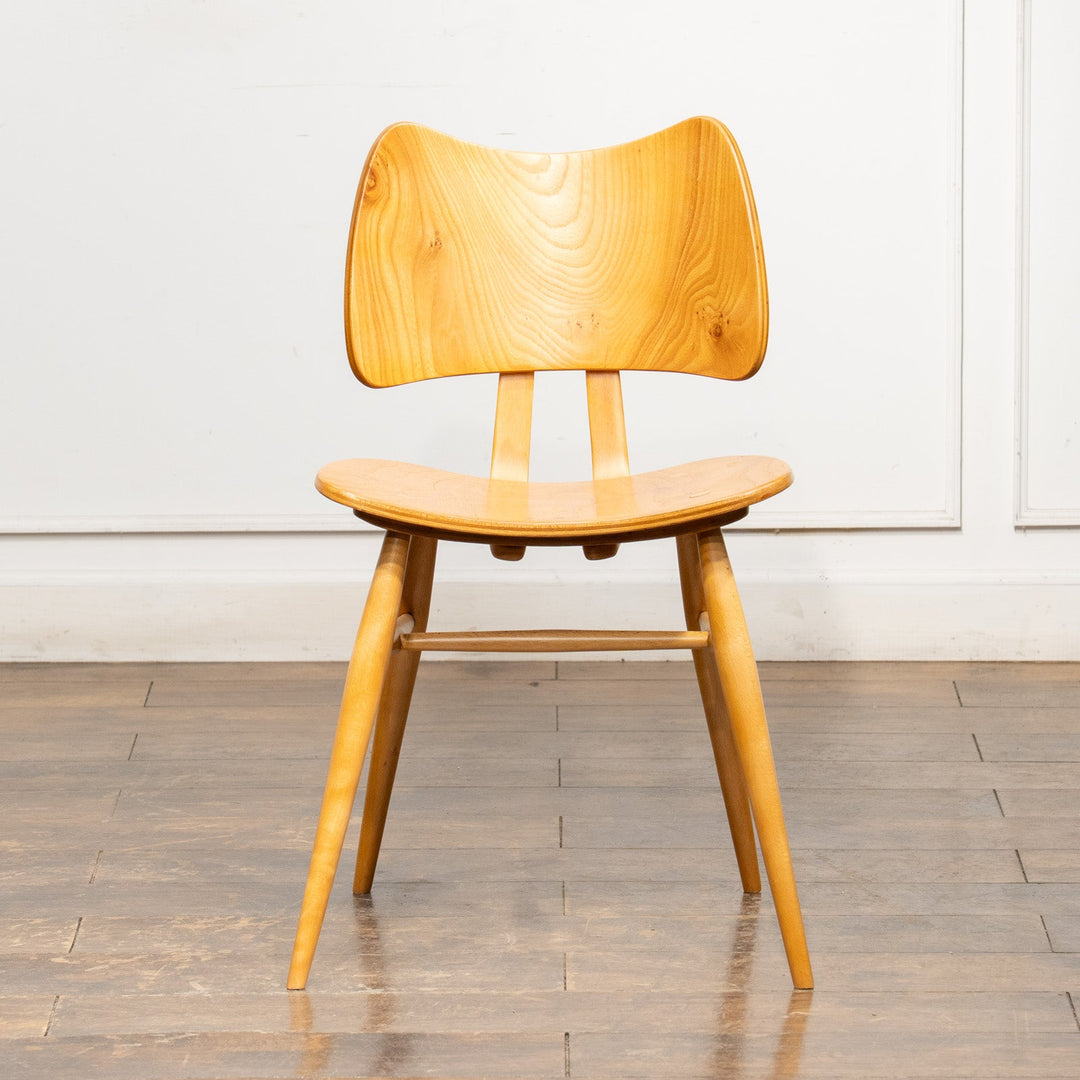 英国【ERCOL アーコール】蝶の羽を思わせる背もたれが特徴 レアモデル バタフライチェア /25G-4