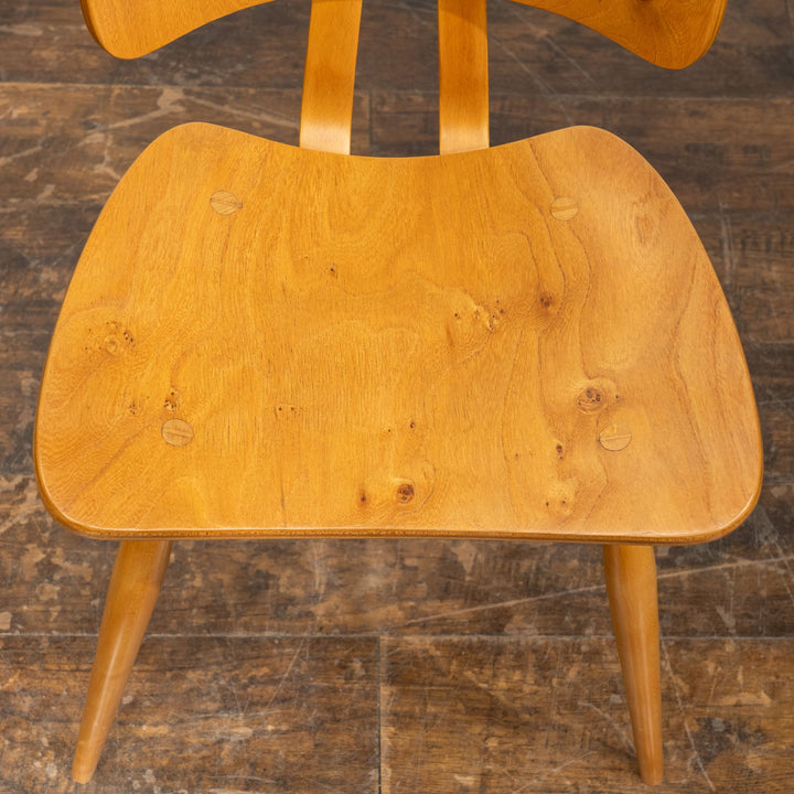 英国【ERCOL アーコール】蝶の羽を思わせる背もたれが特徴 レアモデル バタフライチェア /25G-4