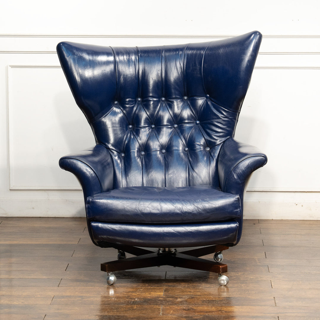 英国【G-PLAN ジープラン Model. 6250】世界で最も快適な椅子と呼ばれる レアモデル スウィベルチェア /25G