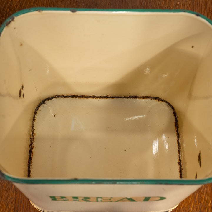 シンプルで飽きのこない佇まいが魅力 ホーロー製 クリーム ブレッド缶 /25G