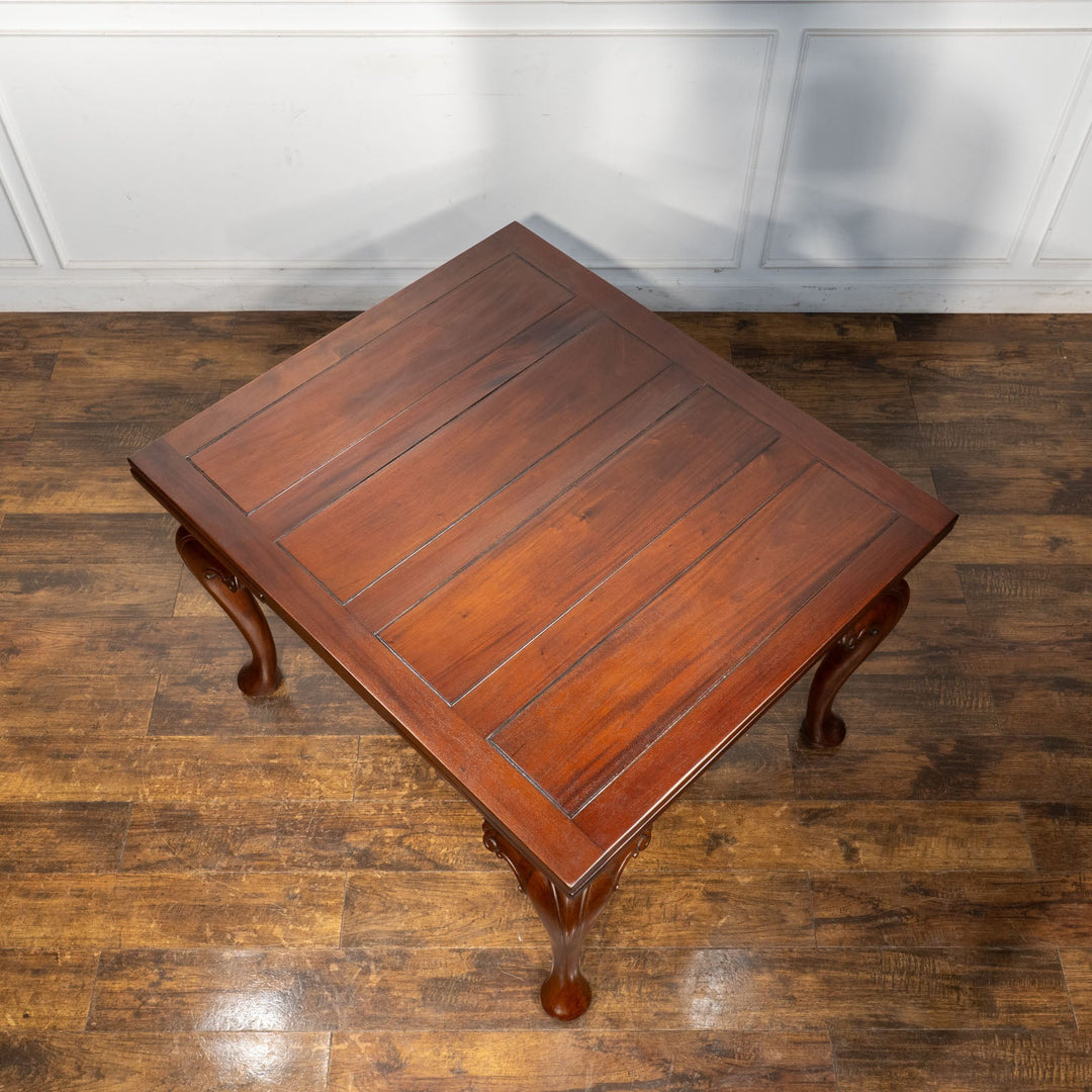 カブリオールレッグの膝の装飾が華やか ドローリーフ 伸長式ダイニングテーブル /25G