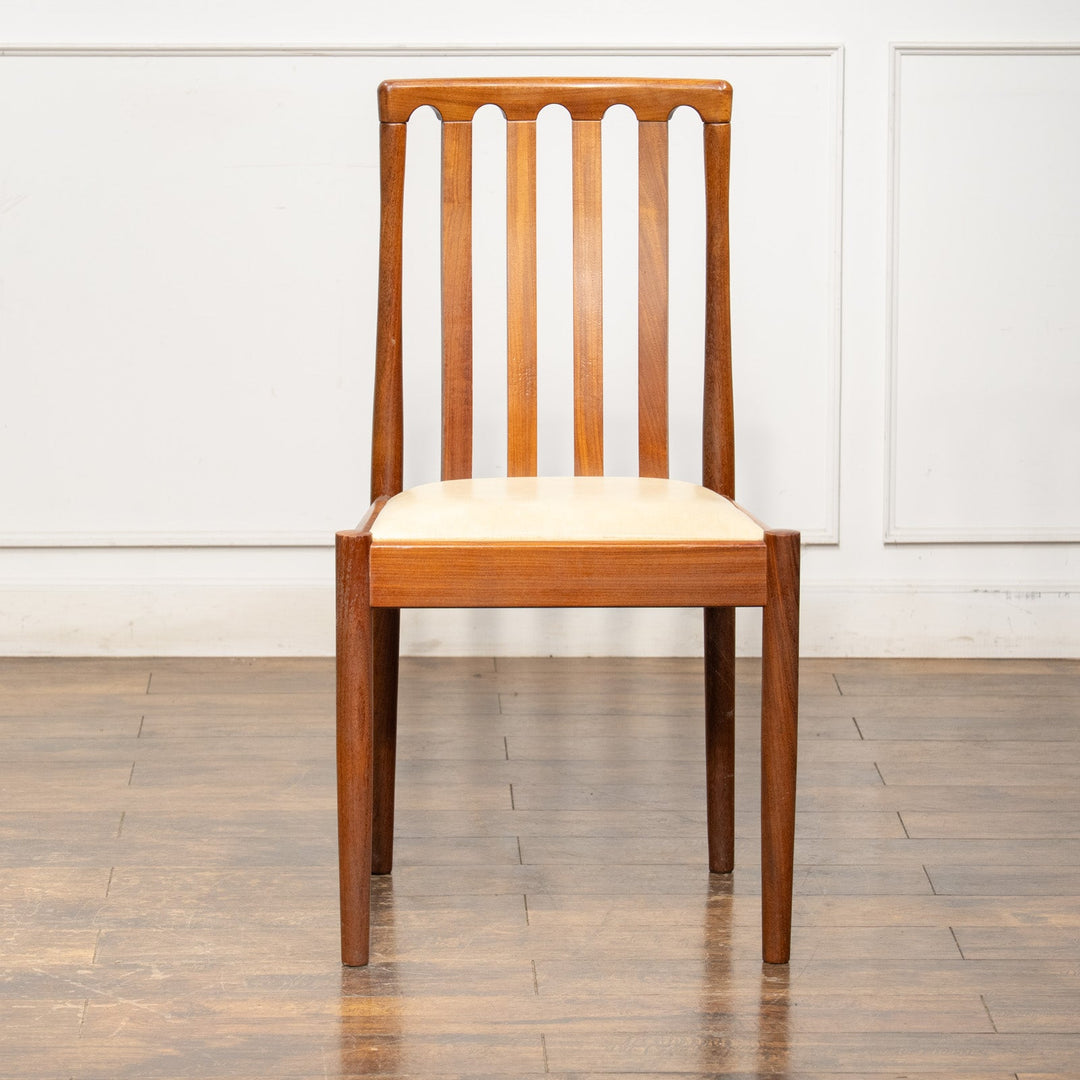 英国【Meredew メレデュー】洗練されたデザイン スラットバック ダイニングチェア /25G-1