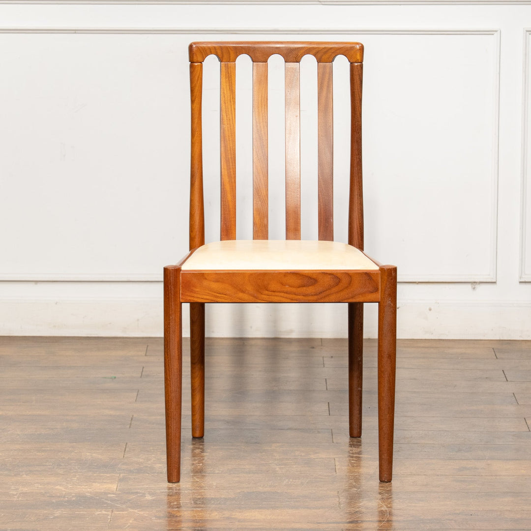 英国【Meredew メレデュー】洗練されたデザイン スラットバック ダイニングチェア /25G-4