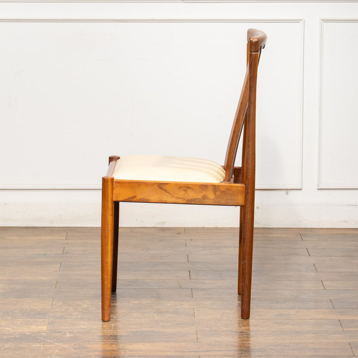 英国【Meredew メレデュー】洗練されたデザイン スラットバック ダイニングチェア /25G-4