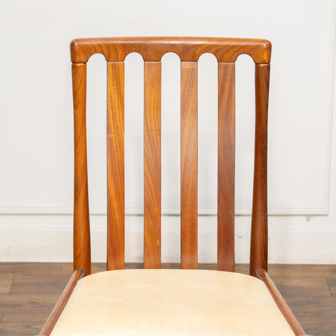 英国【Meredew メレデュー】洗練されたデザイン スラットバック ダイニングチェア /25G-4