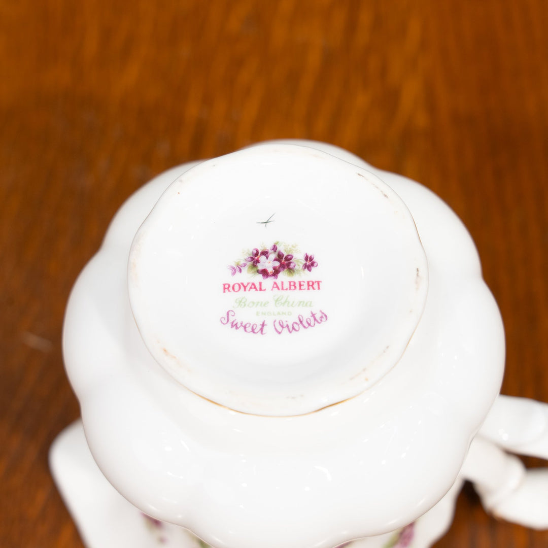 【ROYAL ALBERT ロイヤルアルバート Sweet Violets スイートヴァイオレット】ミルクピッチャー /25G