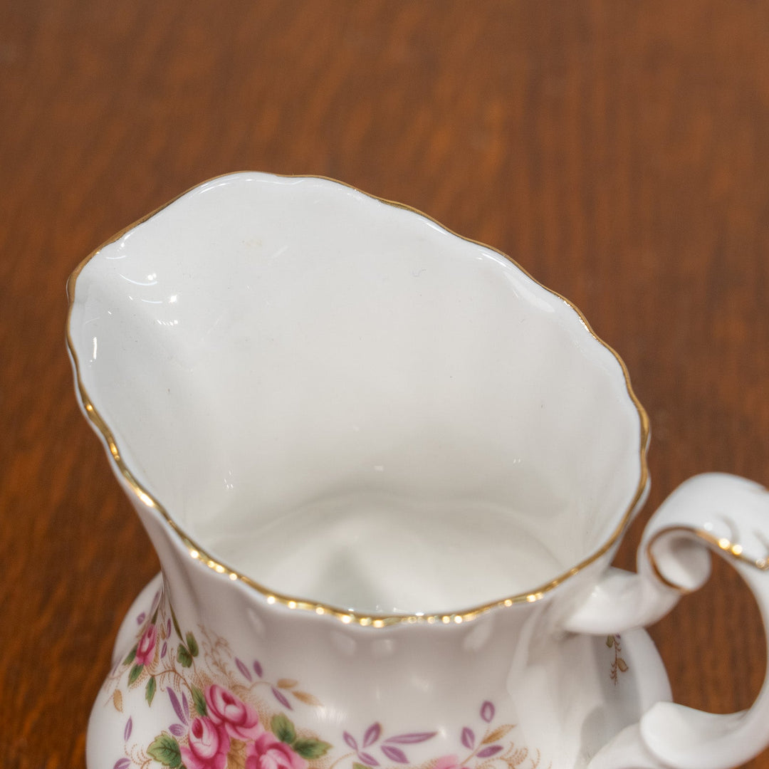 【ROYAL ALBERT ロイヤルアルバート Lavender Rose ラベンダーローズ】ミルクピッチャー /25G