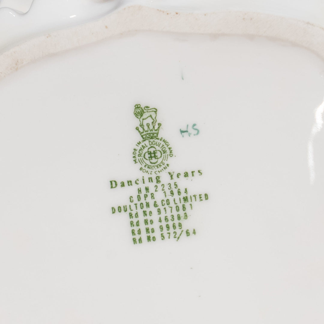 【ROYAL DOULTON ロイヤルドルトン Dancing Years ダンシングイヤーズ】レディー フィギュリン /25G