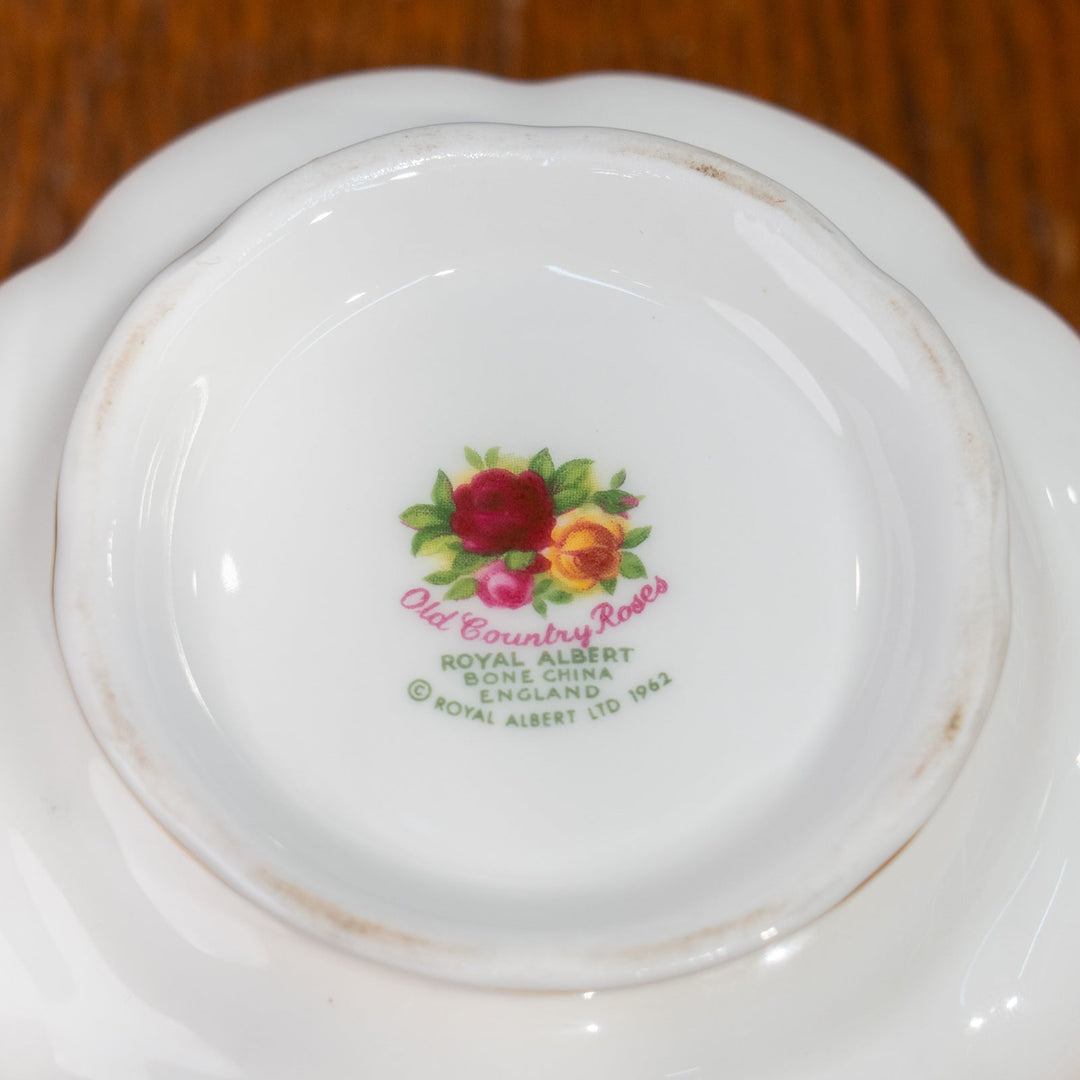 【ROYAL ALBERT ロイヤルアルバート Old Country Roses オールドカントリーローズ】シュガーボウル /25G