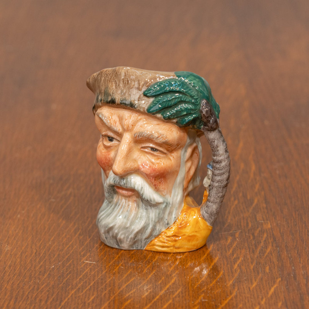 【ROYAL DOULTON ロイヤルドルトン Robinson Crusoe ロビンソンクルーソー】インパクト抜群 トビージャグ /25G