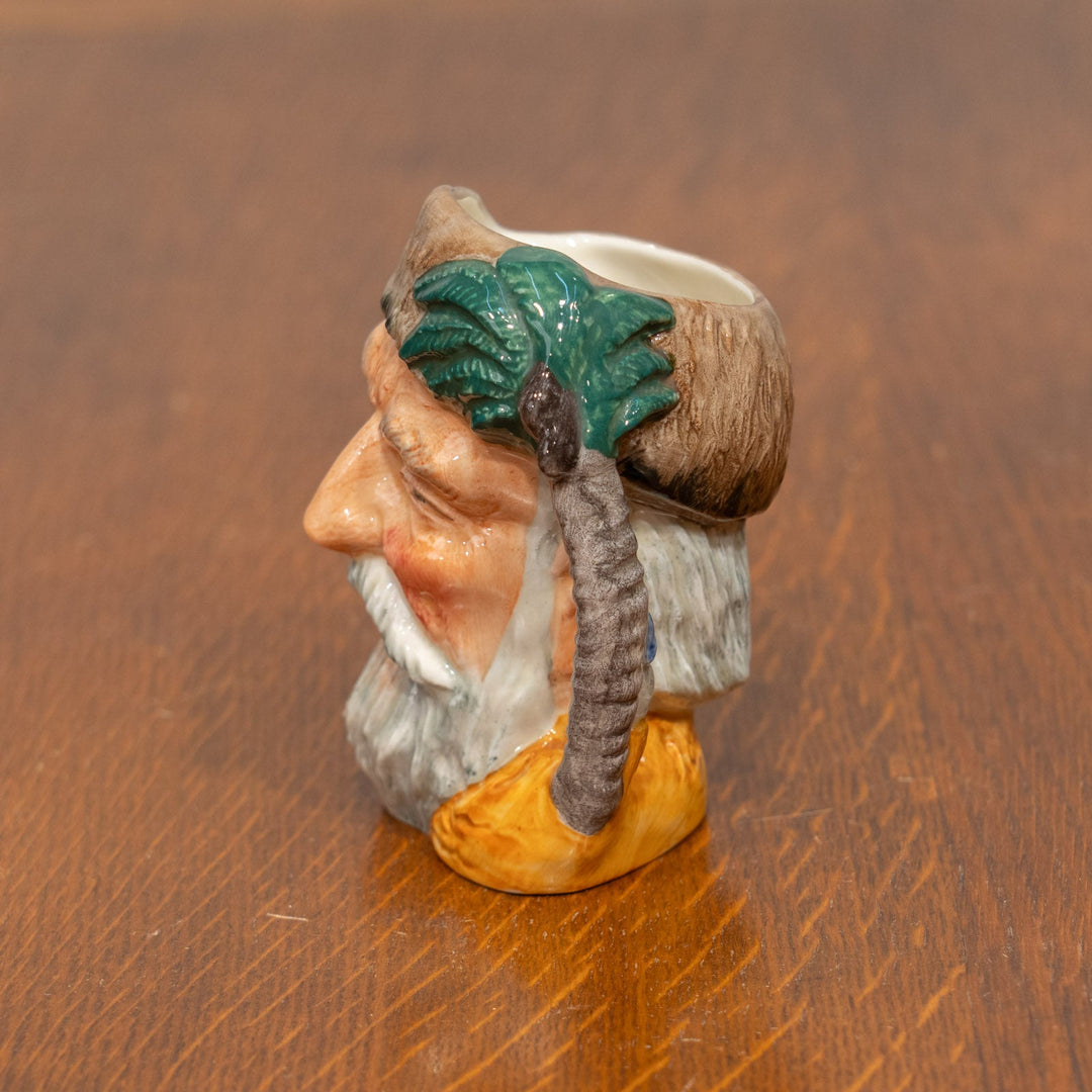 【ROYAL DOULTON ロイヤルドルトン Robinson Crusoe ロビンソンクルーソー】インパクト抜群 トビージャグ /25G