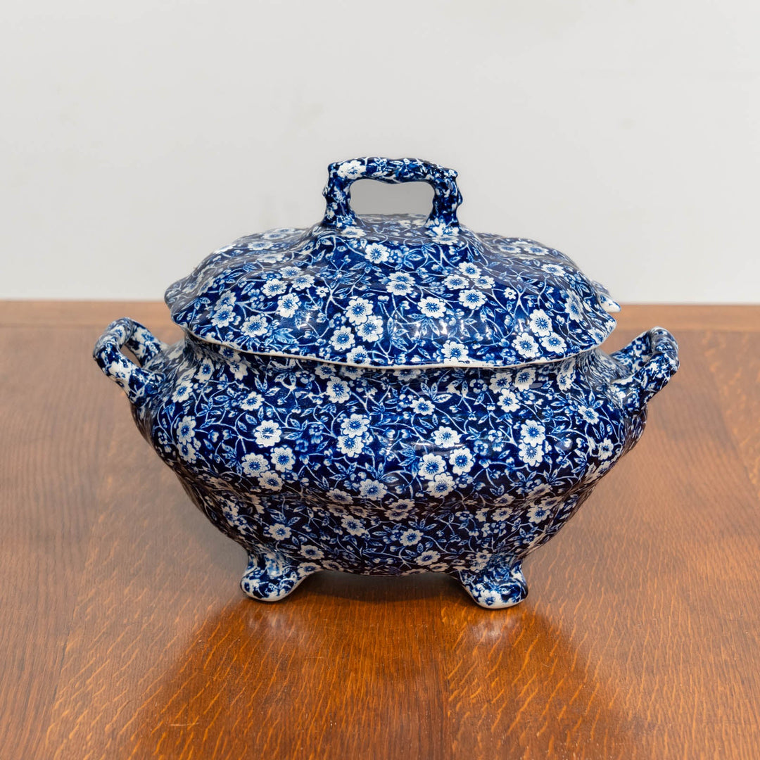 【Burleigh バーレイ CALICO キャリコ】ブルーキャリコ チュリーン /25G