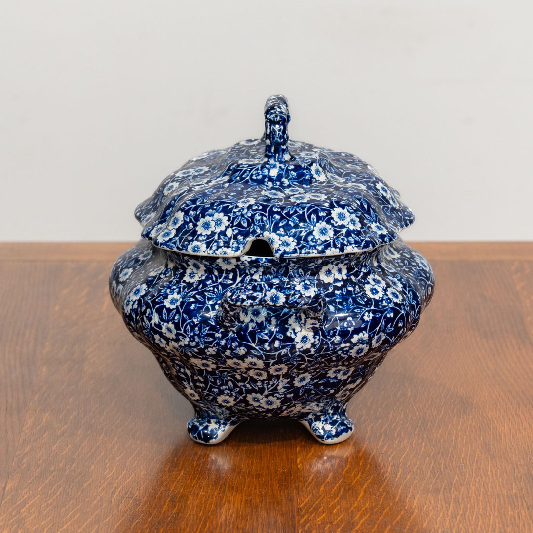 【Burleigh バーレイ CALICO キャリコ】ブルーキャリコ チュリーン /25G