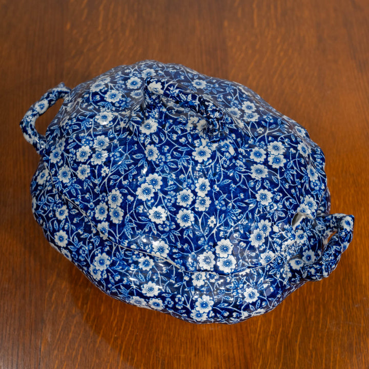 【Burleigh バーレイ CALICO キャリコ】ブルーキャリコ チュリーン /25G