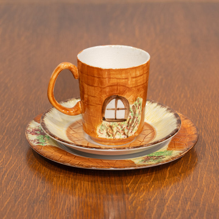 【Price&Kensington プライス&ケンジントン】コテージモチーフ トリオセット /25G