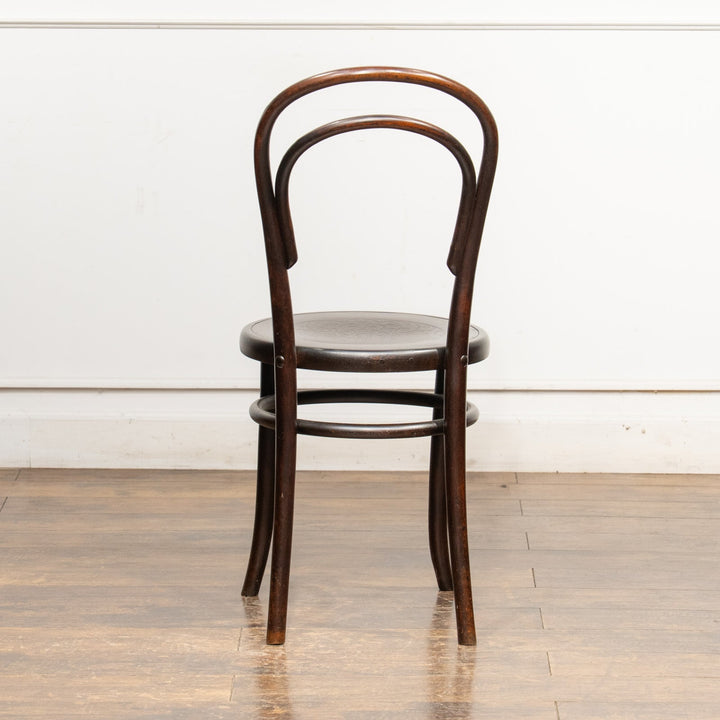 【FISCHEL フィッシェル】背もたれの曲線や座面の彫りも美しい ダブルループバック ベントウッドチェア /25F-3