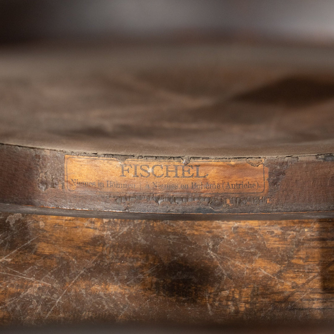 【FISCHEL フィッシェル】背もたれの曲線や座面の彫りも美しい ダブルループバック ベントウッドチェア /25F-3