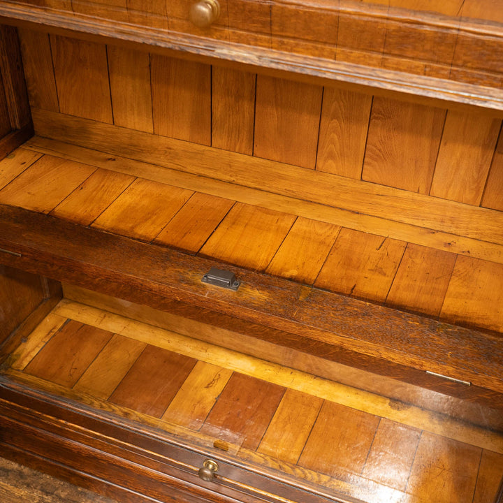 独立した棚を用途に応じてカスタマイズできる オーク スタッキングブックケース /25F