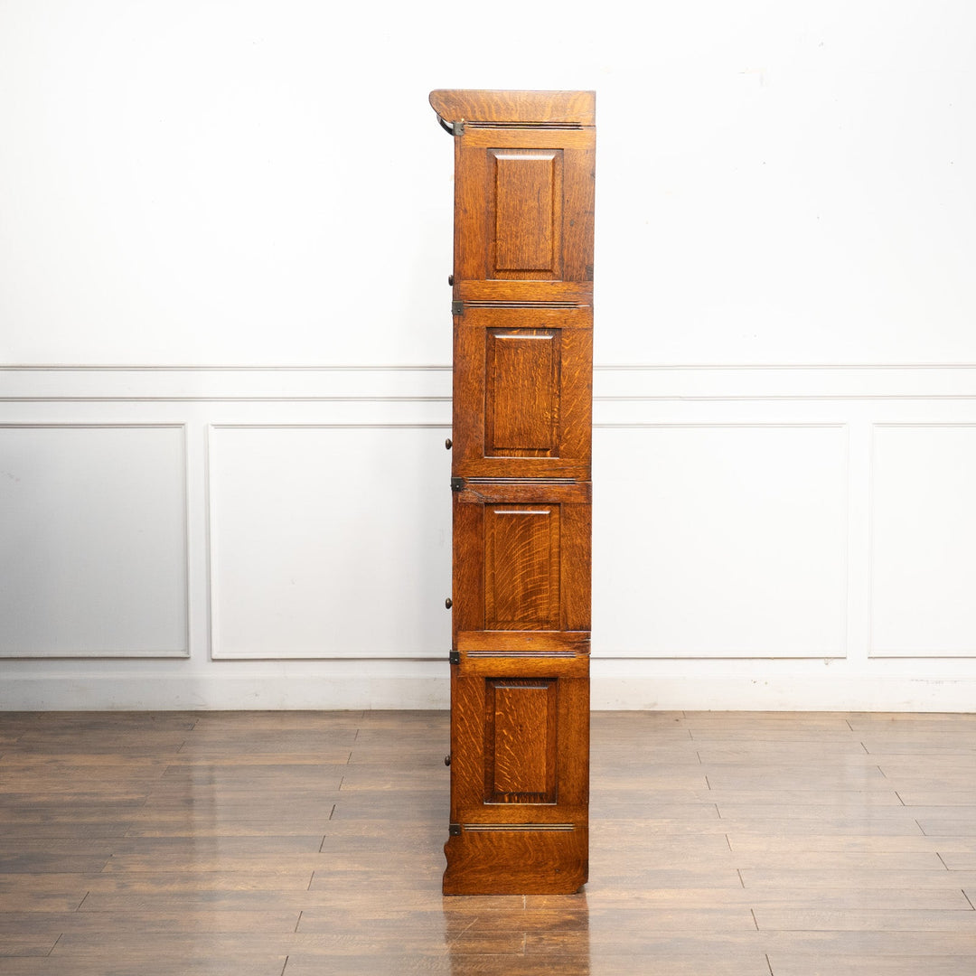 独立した棚を用途に応じてカスタマイズできる オーク スタッキングブックケース /25F