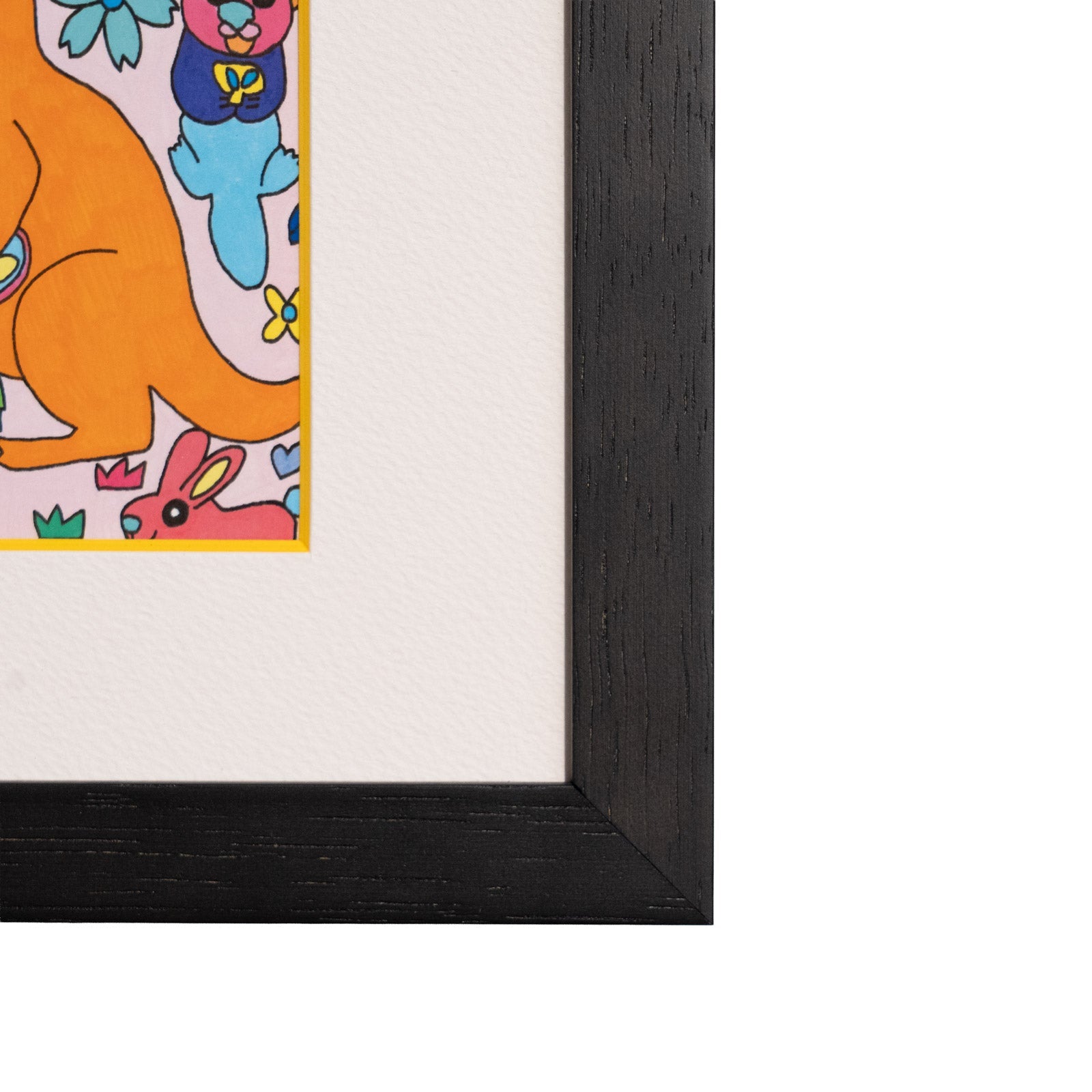 yuiko 「Happiness」 複製版画作品（ジグレー版画）パラリンアート A4