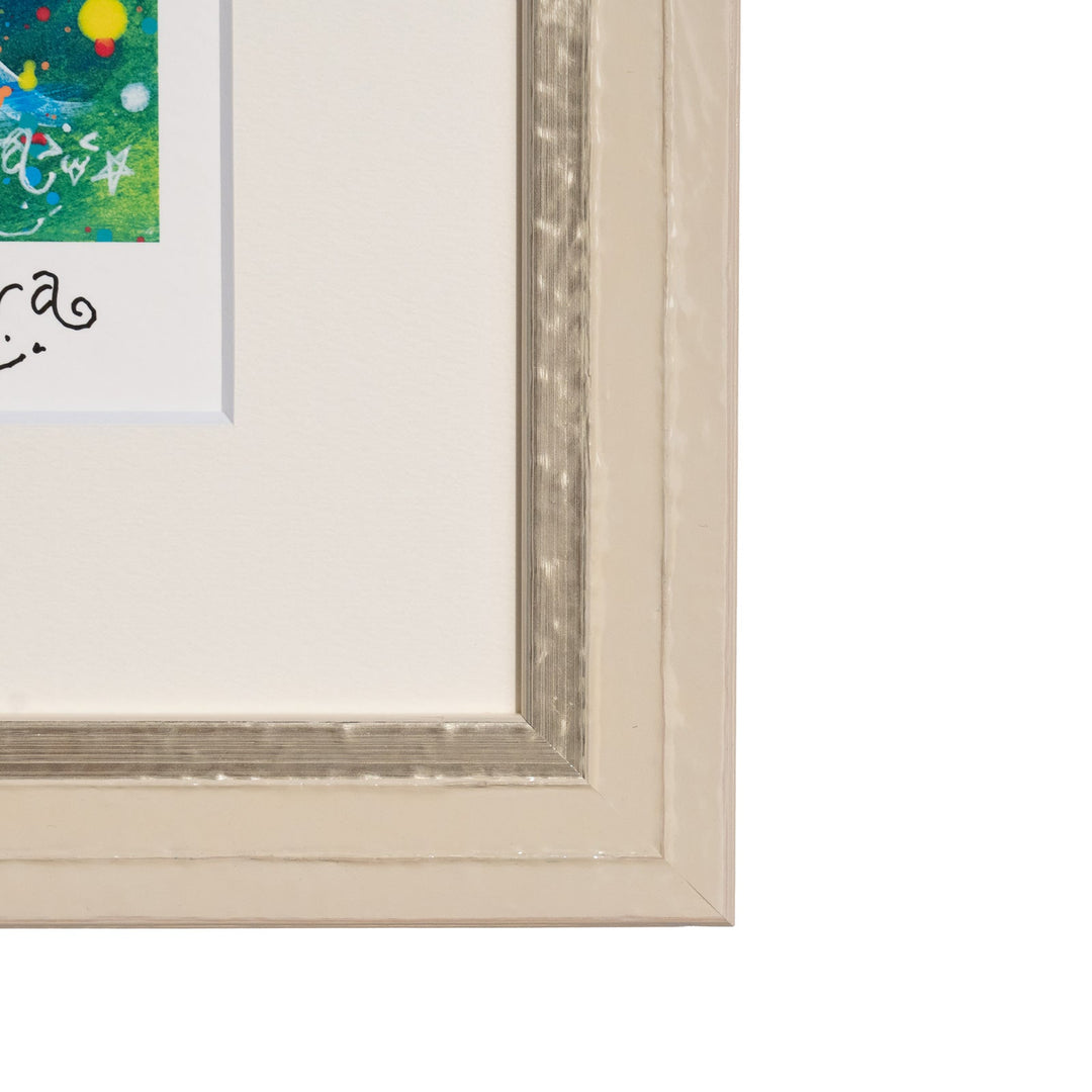 sora 「緑輝く美しい世界」 サイン入り複製版画作品（ジグレー版画） パラリンアート A3