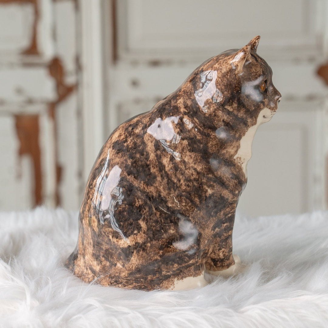 【Winstanley Cat ウィンスタンレイ キャット】ずんぐりしたフォルムがたまらない愛らしさ ブラウンタビー 茶トラ猫  /25J