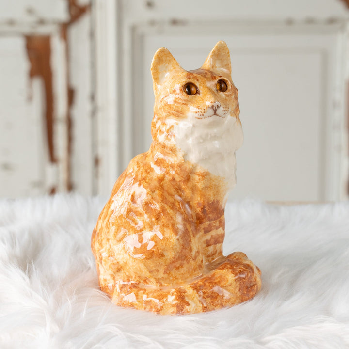 【Winstanley Cat ウィンスタンレイ キャット】モフモフの毛並みや尻尾が魅力的 ジンジャー 長毛 茶トラ猫 /25J