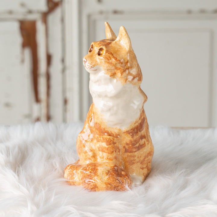 【Winstanley Cat ウィンスタンレイ キャット】モフモフの毛並みや尻尾が魅力的 ジンジャー 長毛 茶トラ猫 /25J