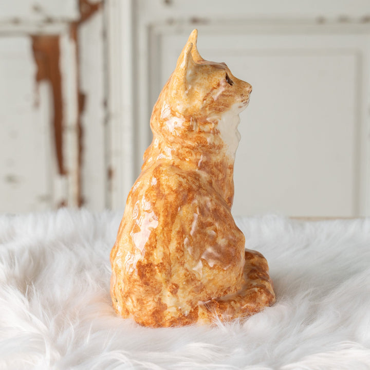 【Winstanley Cat ウィンスタンレイ キャット】モフモフの毛並みや尻尾が魅力的 ジンジャー 長毛 茶トラ猫 /25J