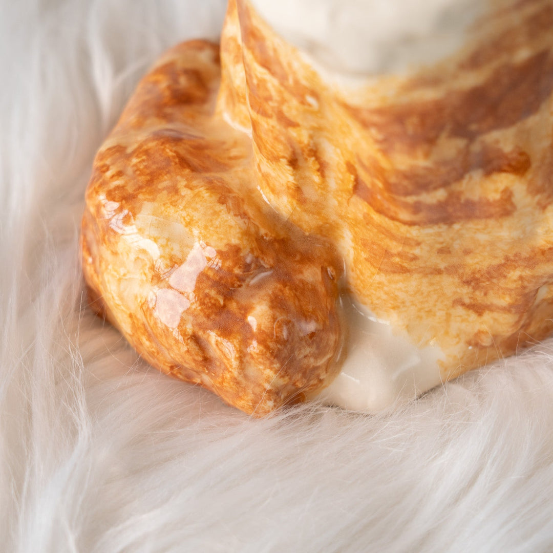 【Winstanley Cat ウィンスタンレイ キャット】モフモフの毛並みや尻尾が魅力的 ジンジャー 長毛 茶トラ猫 /25J