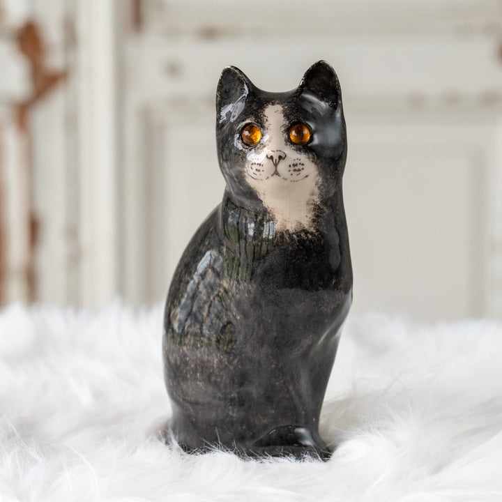 【Winstanley Cat ウィンスタンレイ キャット】気品のある顔立ちとフォルムが魅力 タキシード 白黒猫 /25J
