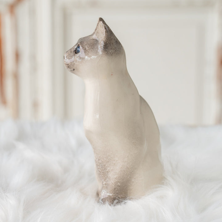 【Winstanley Cat ウィンスタンレイ キャット】しなやかなボディにブルーアイが美しい サイアミーズ シャム猫 /25J