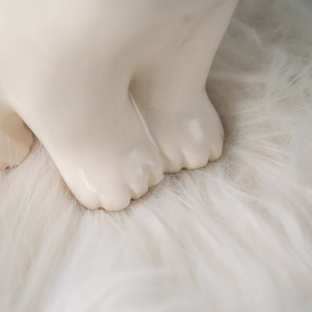 【Winstanley Cat ウィンスタンレイ キャット】しなやかな曲線のフォルムがエレガント オッドアイ スノーウィー 白猫 /25J