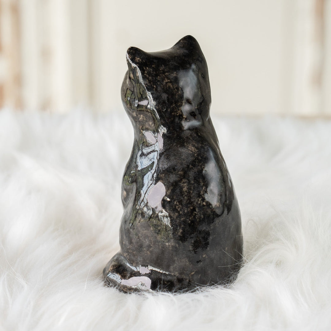 【Winstanley Cat ウィンスタンレイ キャット】ぽってりしたフォルムが魅力的 タキシード 白黒猫 /25J