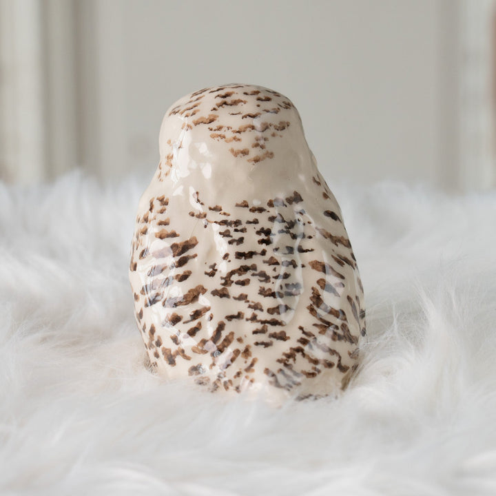 【Winstanley Owl ウィンスタンレイ オウル】白くて丸い可愛らしいフォルム フクロウ /25J