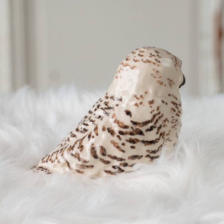 【Winstanley Owl ウィンスタンレイ オウル】白くて丸い可愛らしいフォルム フクロウ /25J