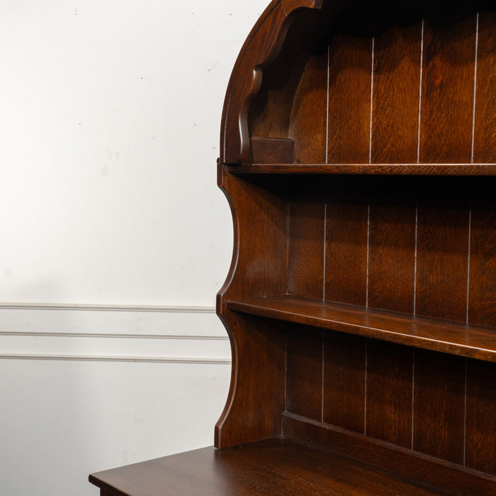 丸みを帯びたデザインはトラディショナルな印象 オーク オープンカップボード /25I