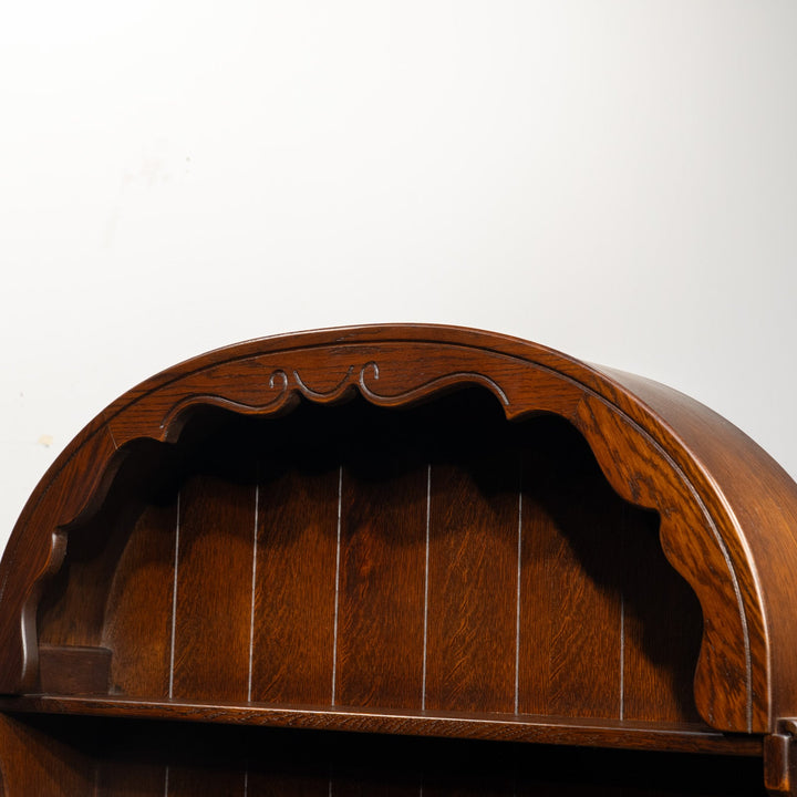 丸みを帯びたデザインはトラディショナルな印象 オーク オープンカップボード /25I